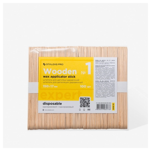 EXPERT '10 Drvena špatula za vosak 100/1